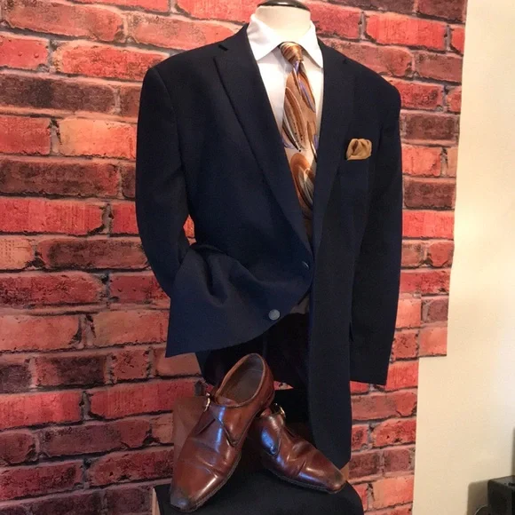 Hart Schaffner Marx blue Blazer